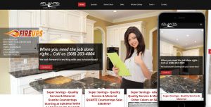 granite countertops website design