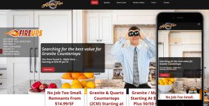 granite countertops website design