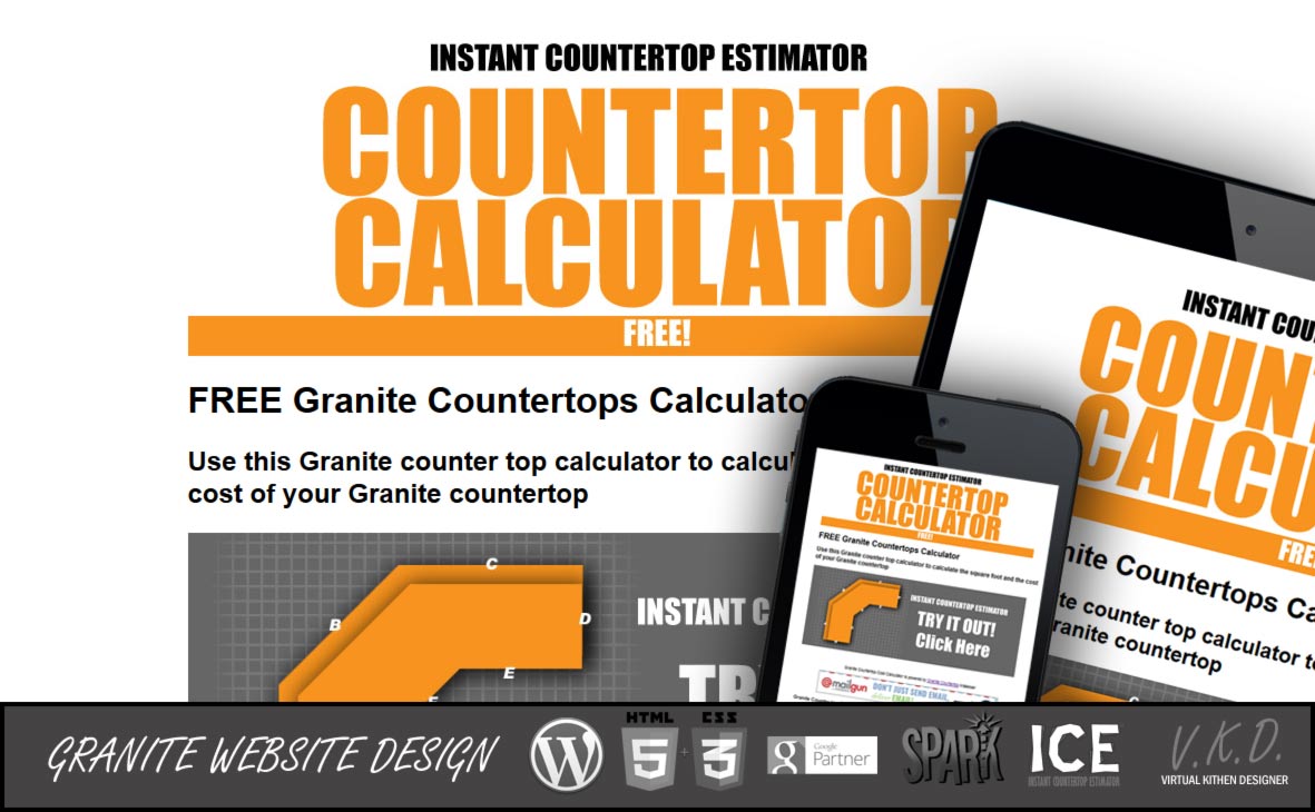 Granite Website Design Calculator Fireups Local Marketing Specialist