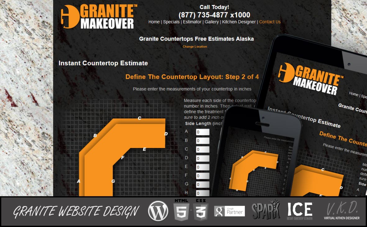 Instant Countertop Estimator