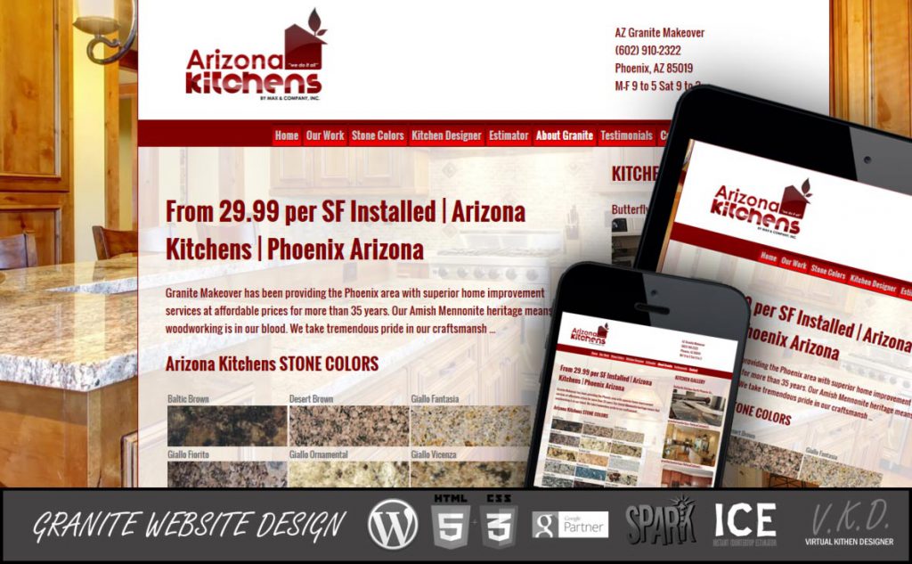 Granite Countertops Website Phoenix AZ