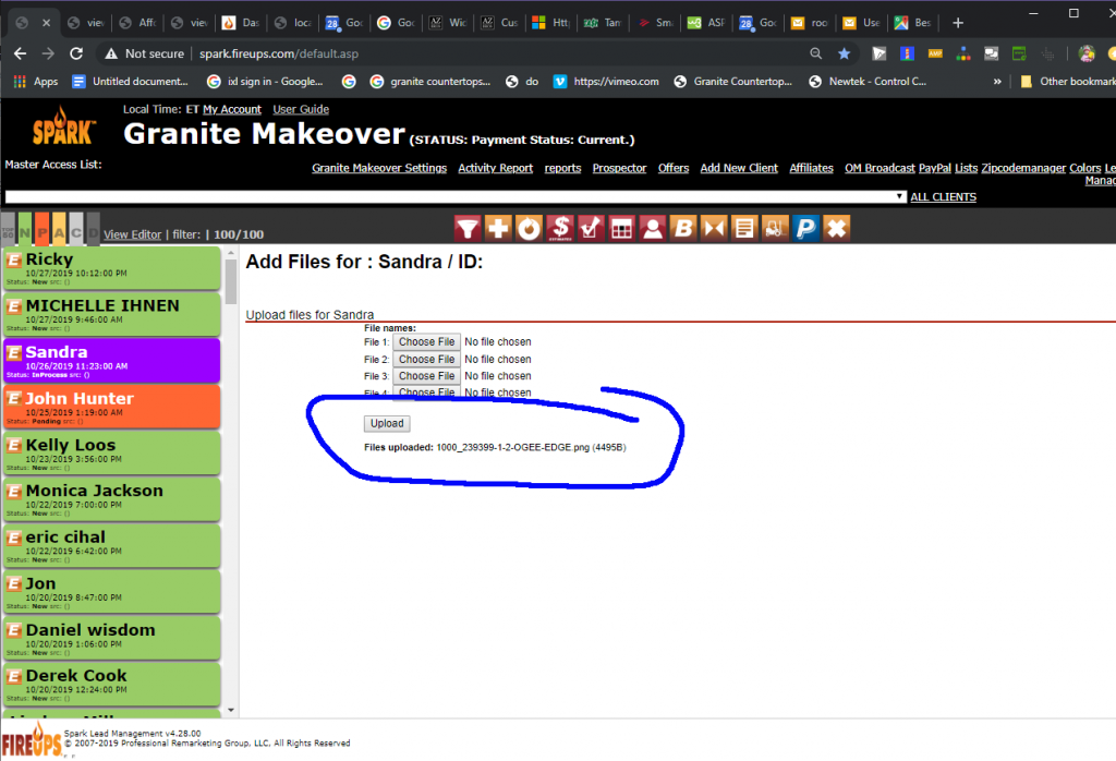 Document Uploaded Successfully