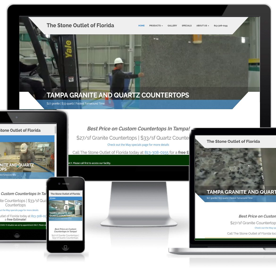 countertop website tampa