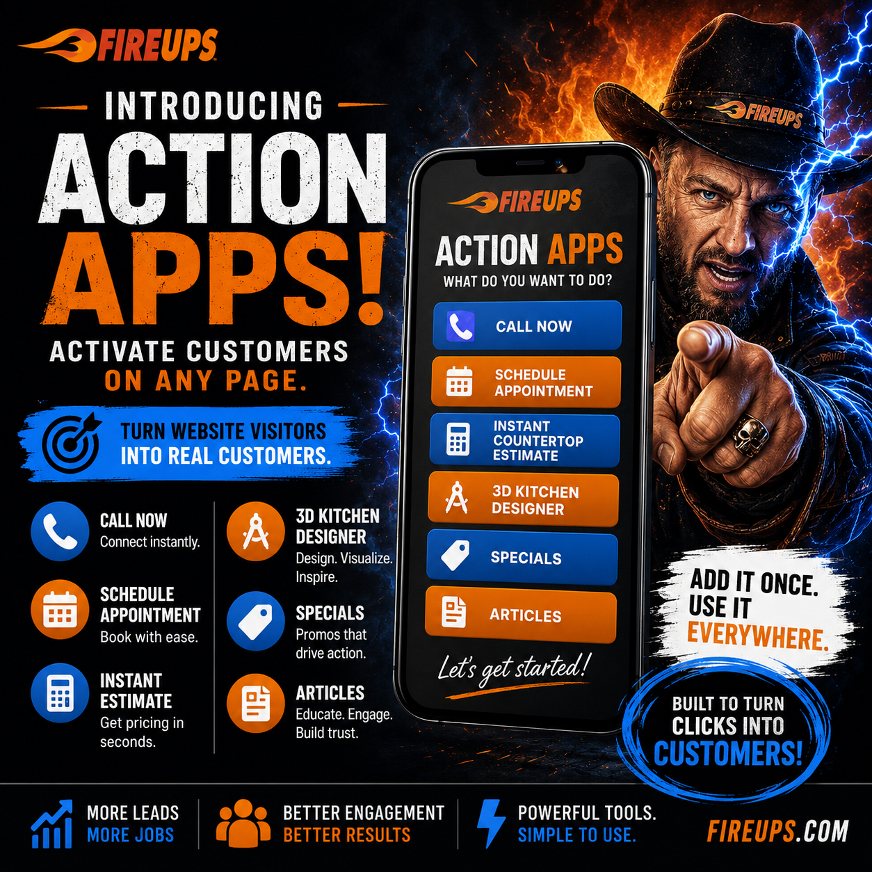 ACTION Apps – Activate Customers on Any Page
