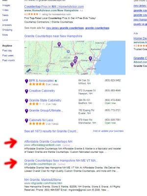 YahoollocalSEOresults